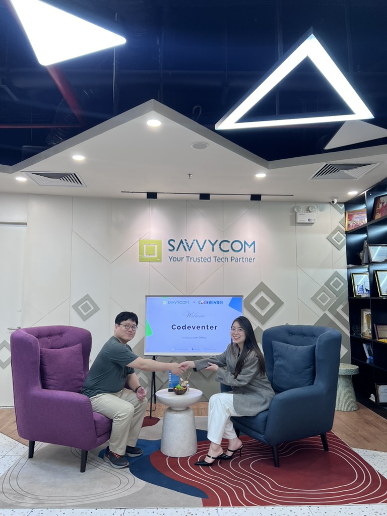 Savvycom x Codeventer 파트너십 체결
